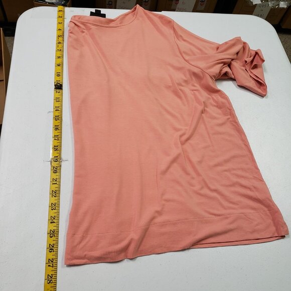 J Jill Womens 3/4 Sleeve Top Size 2X Pink Stretch Mature Normcore Capsule Travel - Picture 7 of 9